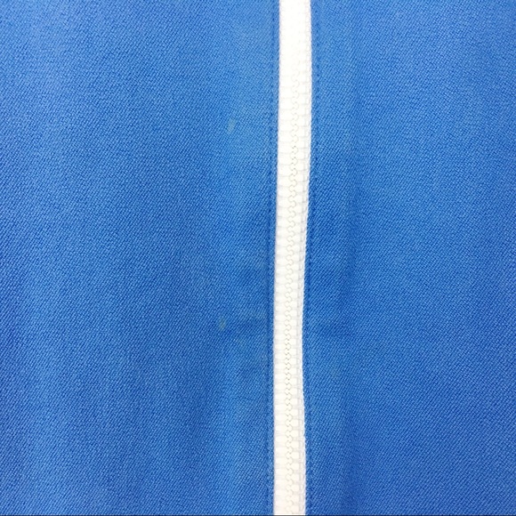 St. John Sport | Blue White Zipper Jacket | Medium - Picture 3 of 5